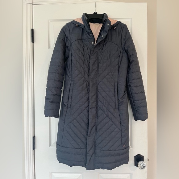 Calia by Carrie Underwood, Women’s Small Charcoal gray quilted coat. - Picture 3 of 9